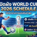 เปิดผัง World Cup 2026 Schedule: เช็กตารางการแข่งขันล่าสุด