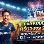 คู่มือ KUBET ครบวงจร 2026: เตรียมพร้อมรับชมฟุตบอลโลกและกลยุทธ์ทำกำไร